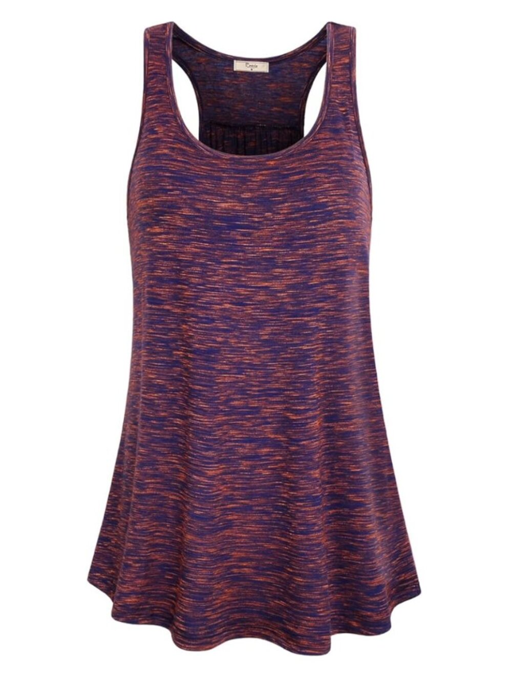 Women's Sleeveless Scoop Neck Workout Tank Top, Size Medium